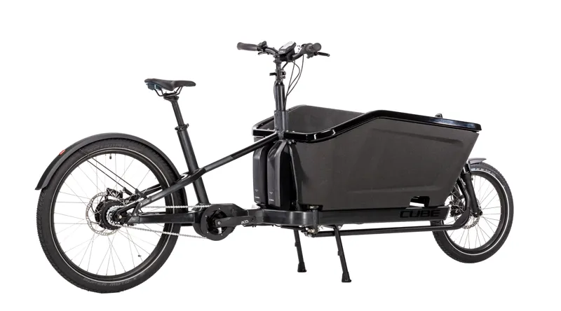 Cube Cargo Hybrid 20/27.5in Dual Electric 85nm cargo bike 2021 Black-5